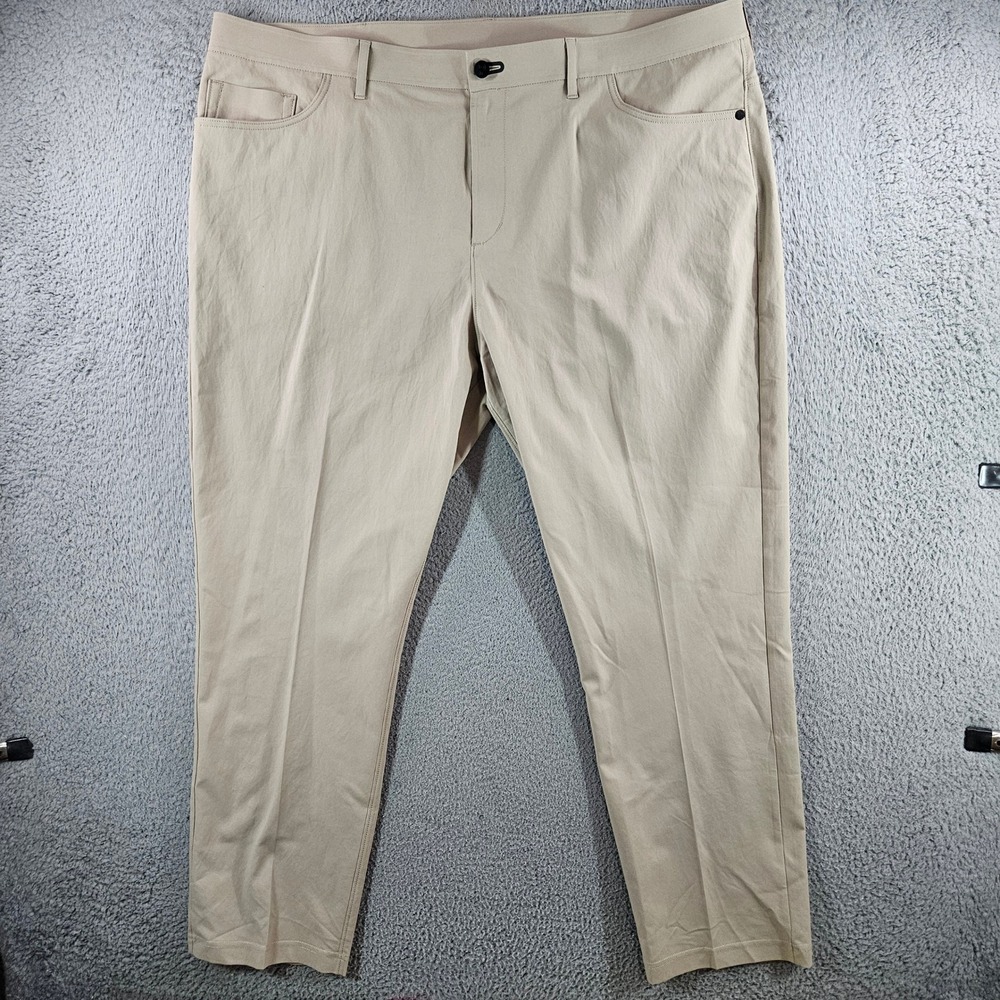 Public Rec Workday Pant Mens 44x32 Khaki Tan Performance Trousers Chino Style